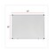 Universal 48 in. x 36 in. Modern Melamine Dry Erase Board with Aluminum Frame - White Surface